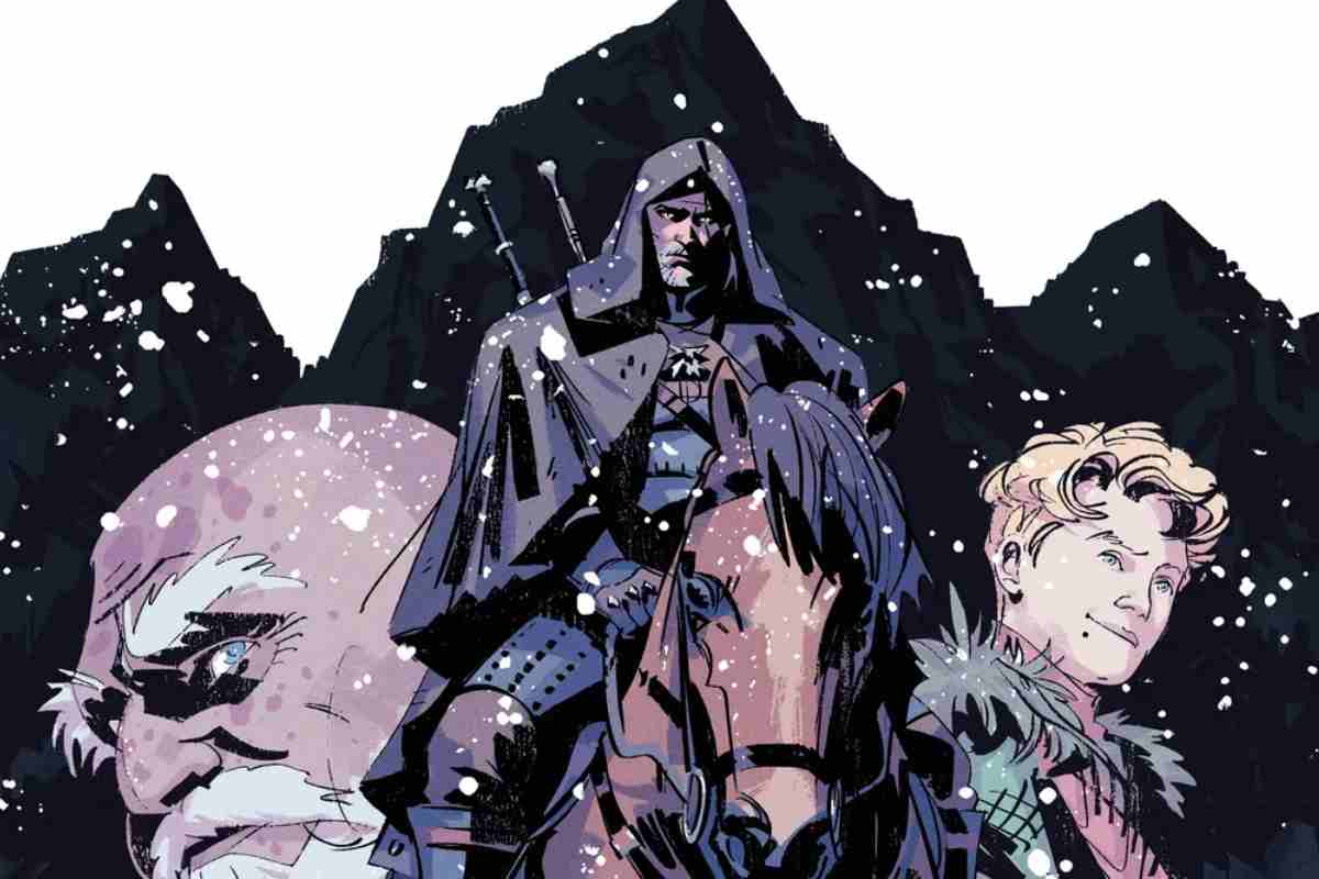 cover del fumetto di the witcher