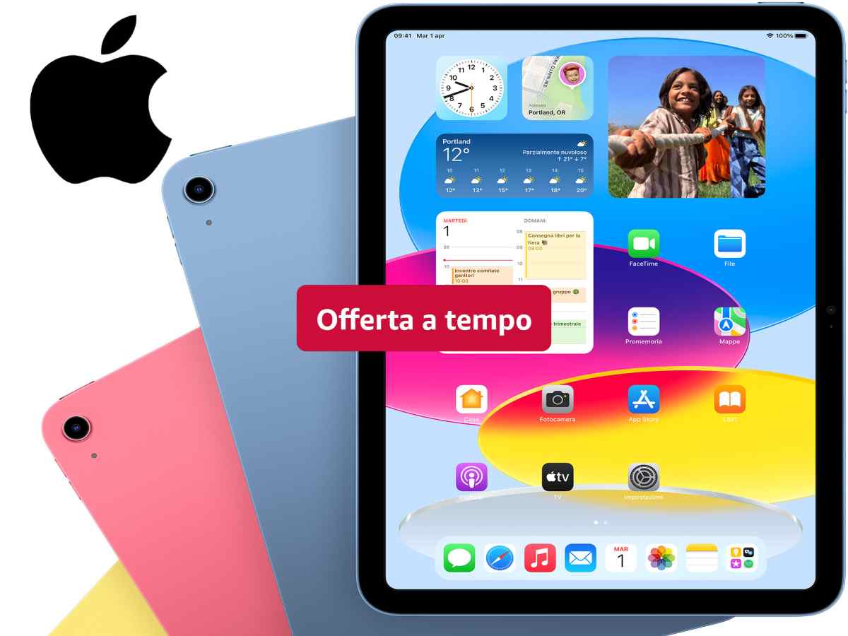 Apple iPad 2025 in sconto
