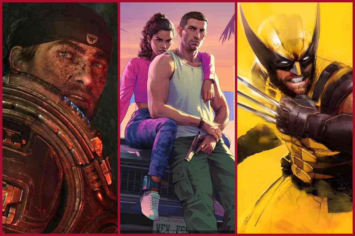 Gears of War GTA e Marvel's Wolverine