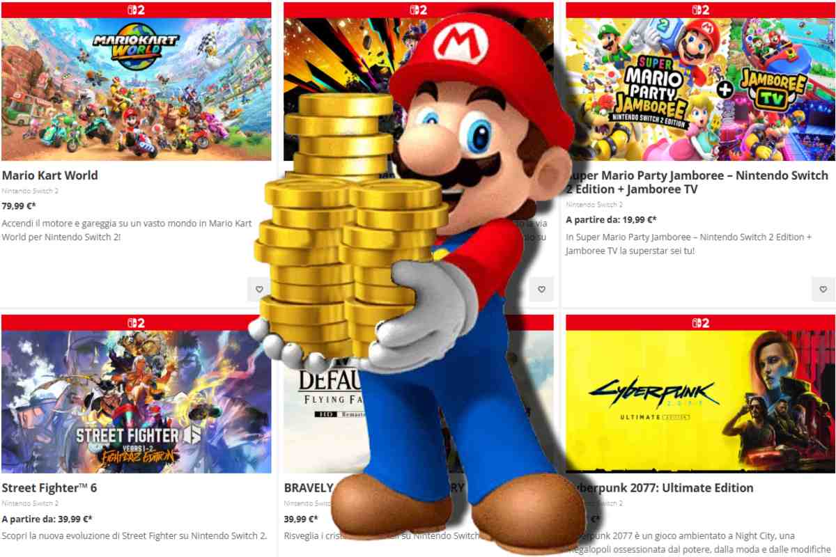 Nintendo Mario soldi