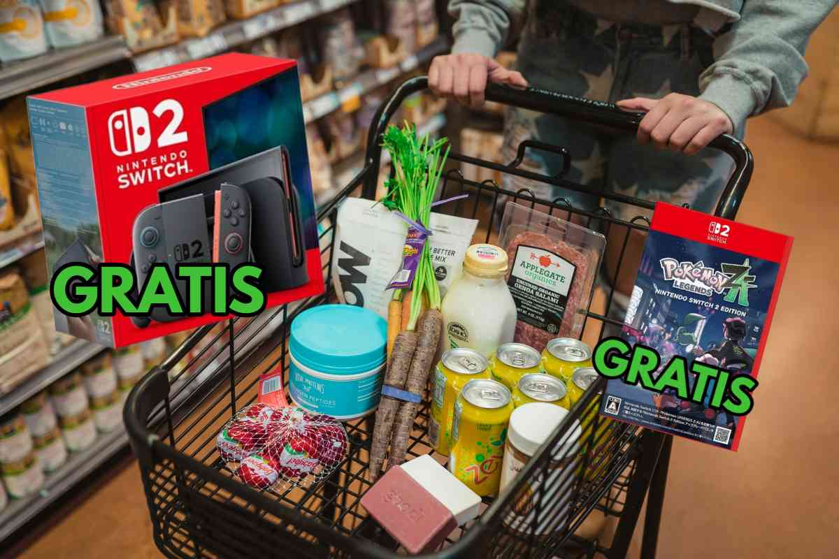 Carrello spesa Switch e Pokemon