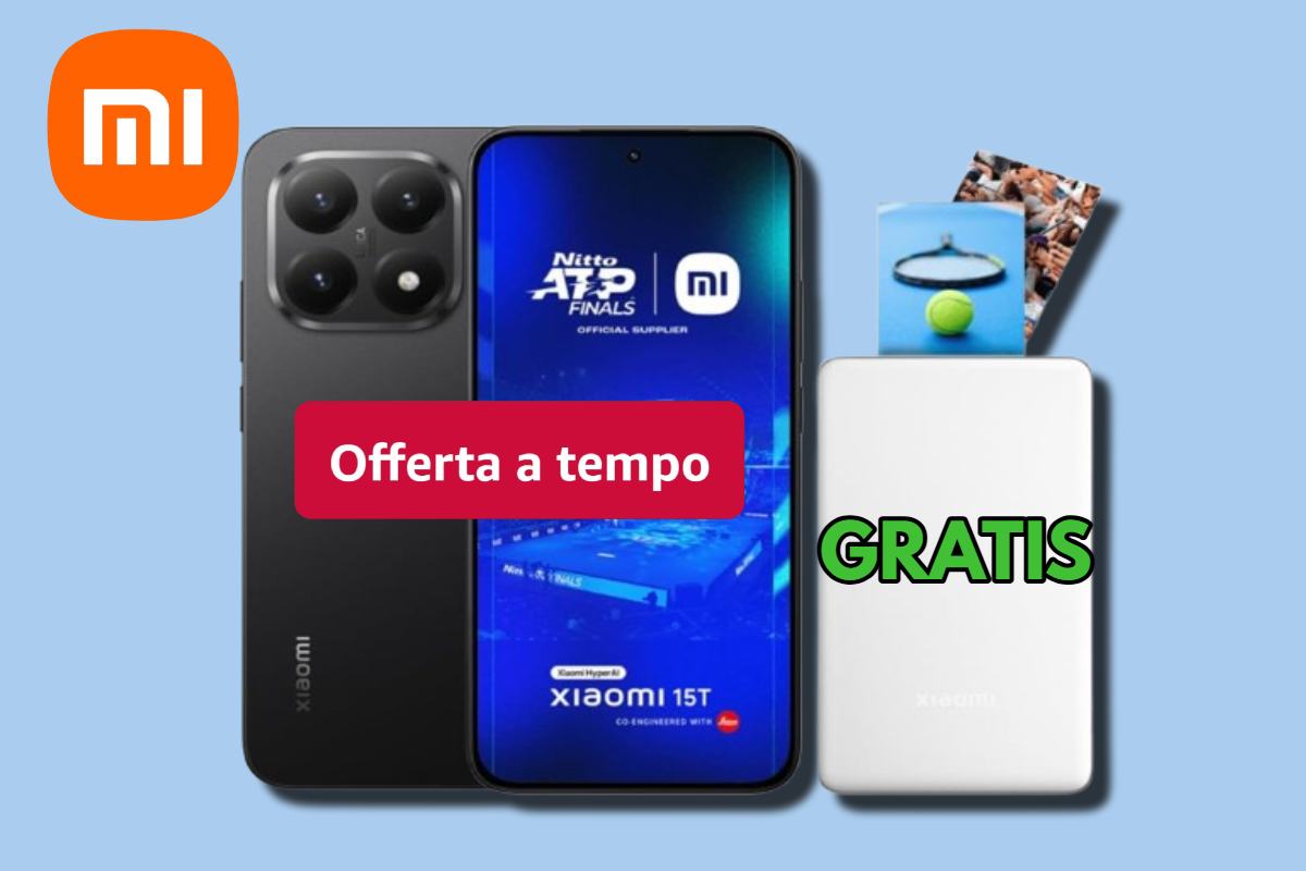 Xiaomi con stampante gratis