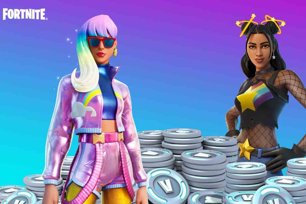 personaggi di fortnite e monete