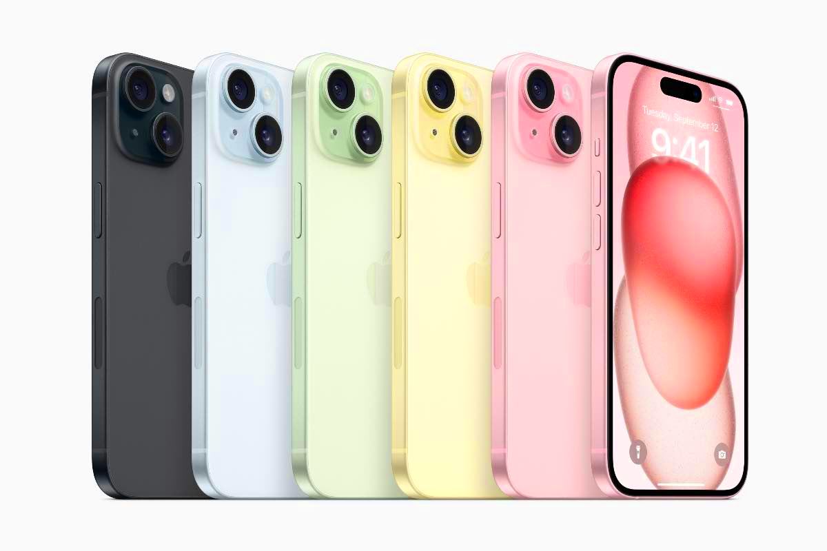 Iphone 15 tanti colori