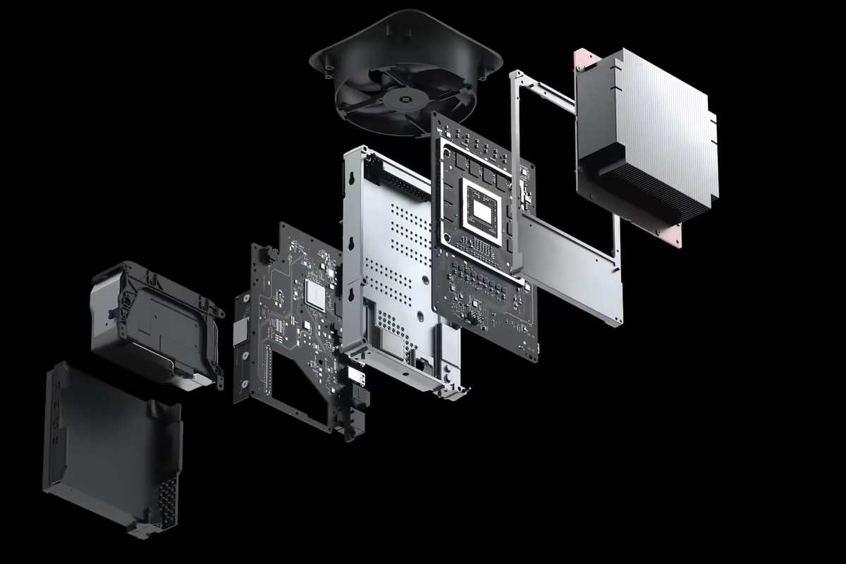 modello esploso di xbox