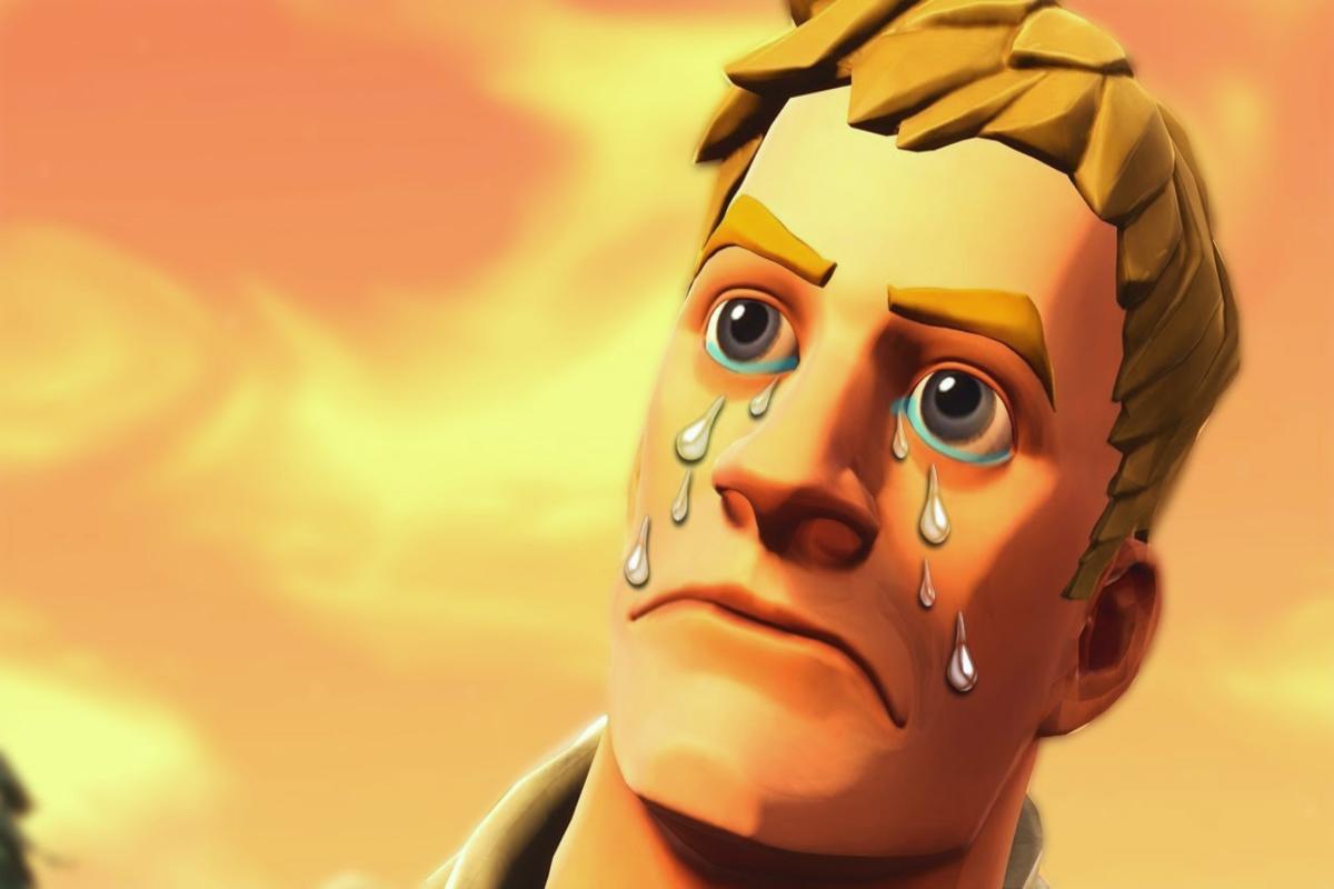 Fortnite personaggio triste