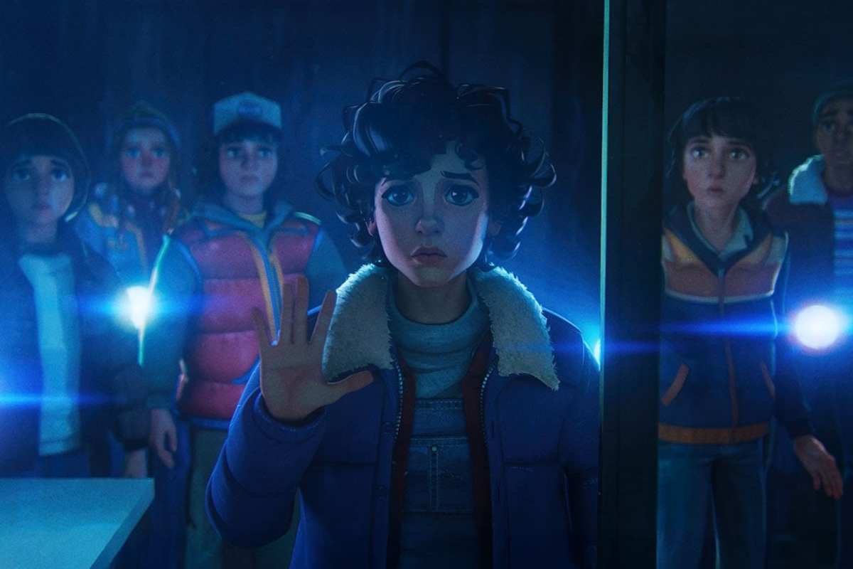 cartone animato stranger things