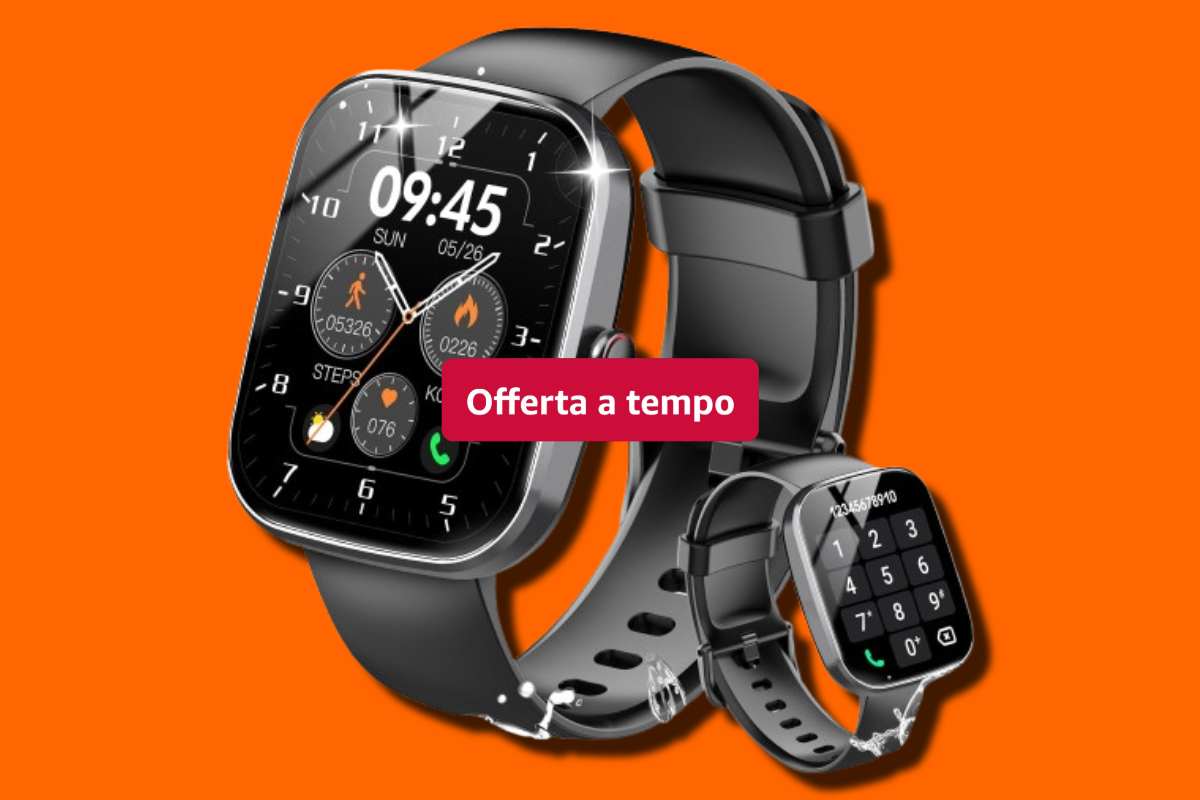 Smartwatch offerta a tempo