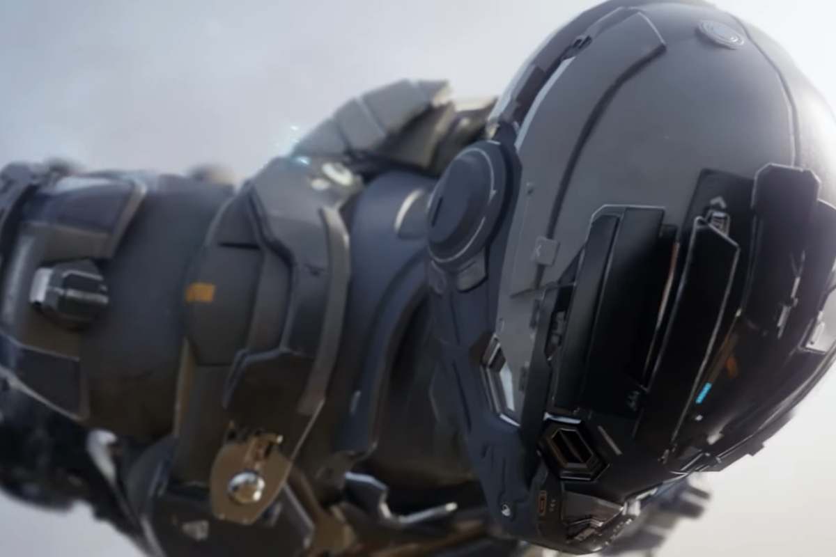 personaggio con tuta volante