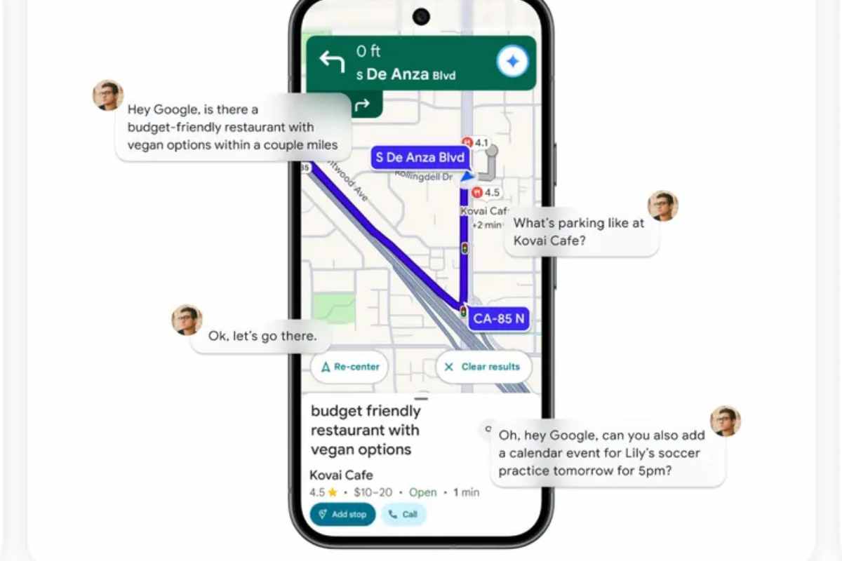 immagini di google maps con gemini