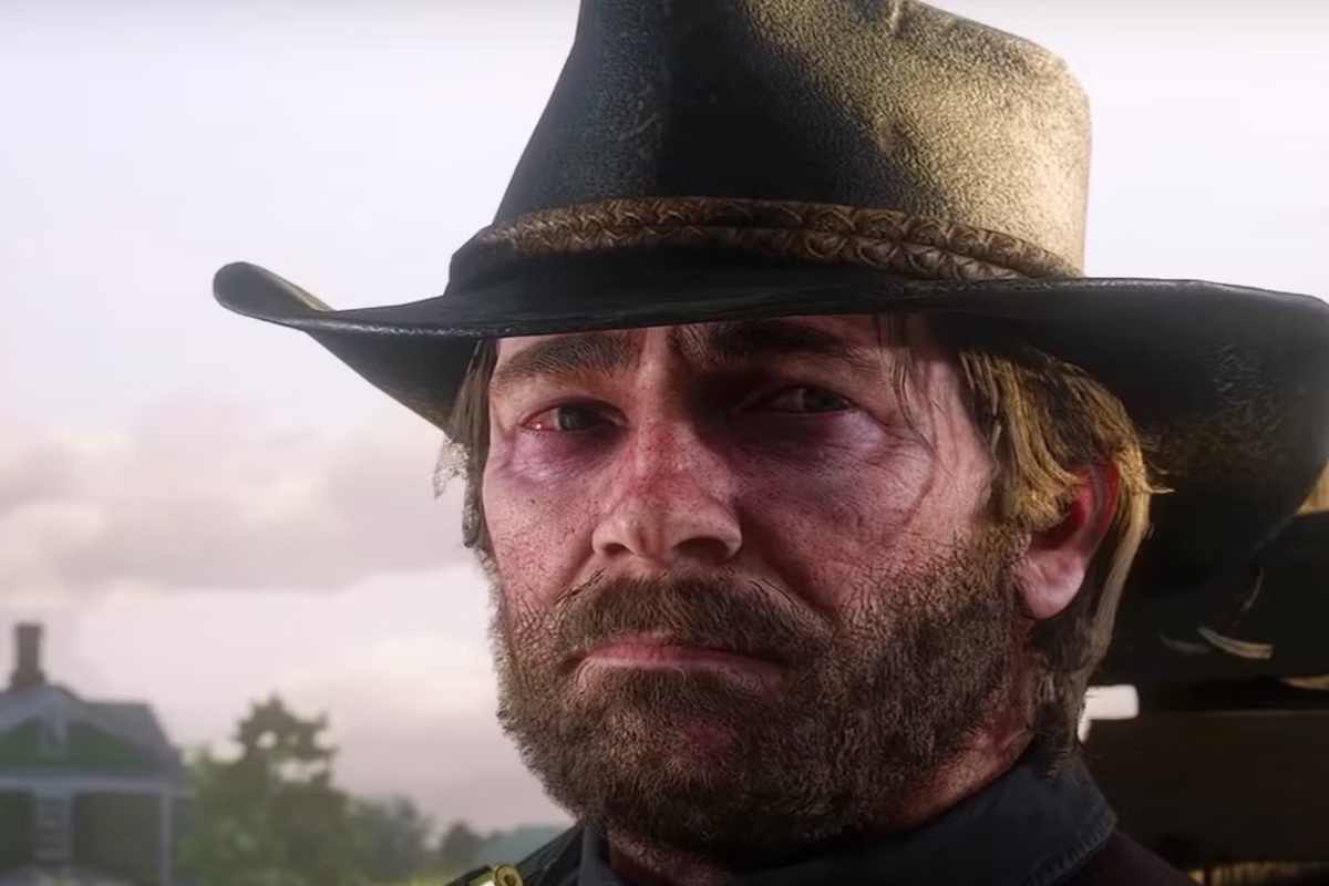 primo piano personaggio rdr2