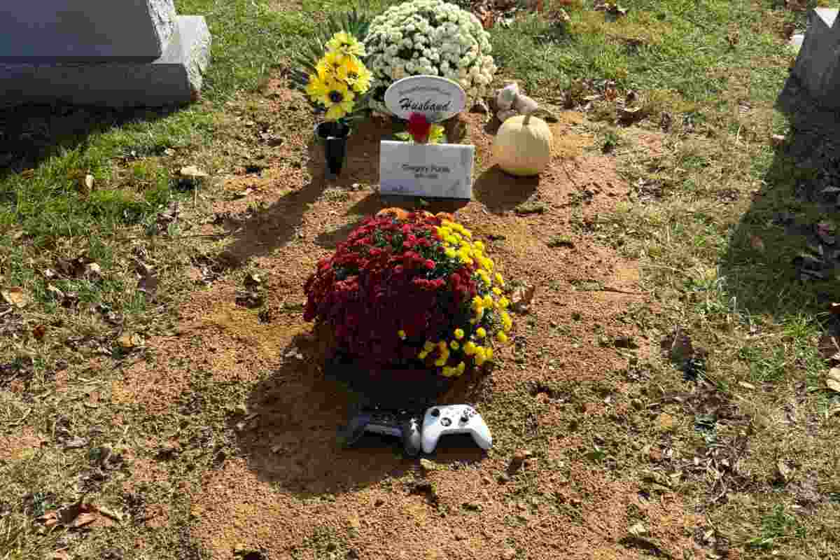 omaggio al padre morto