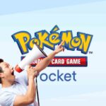 pokemon pocket e uomo con megafono