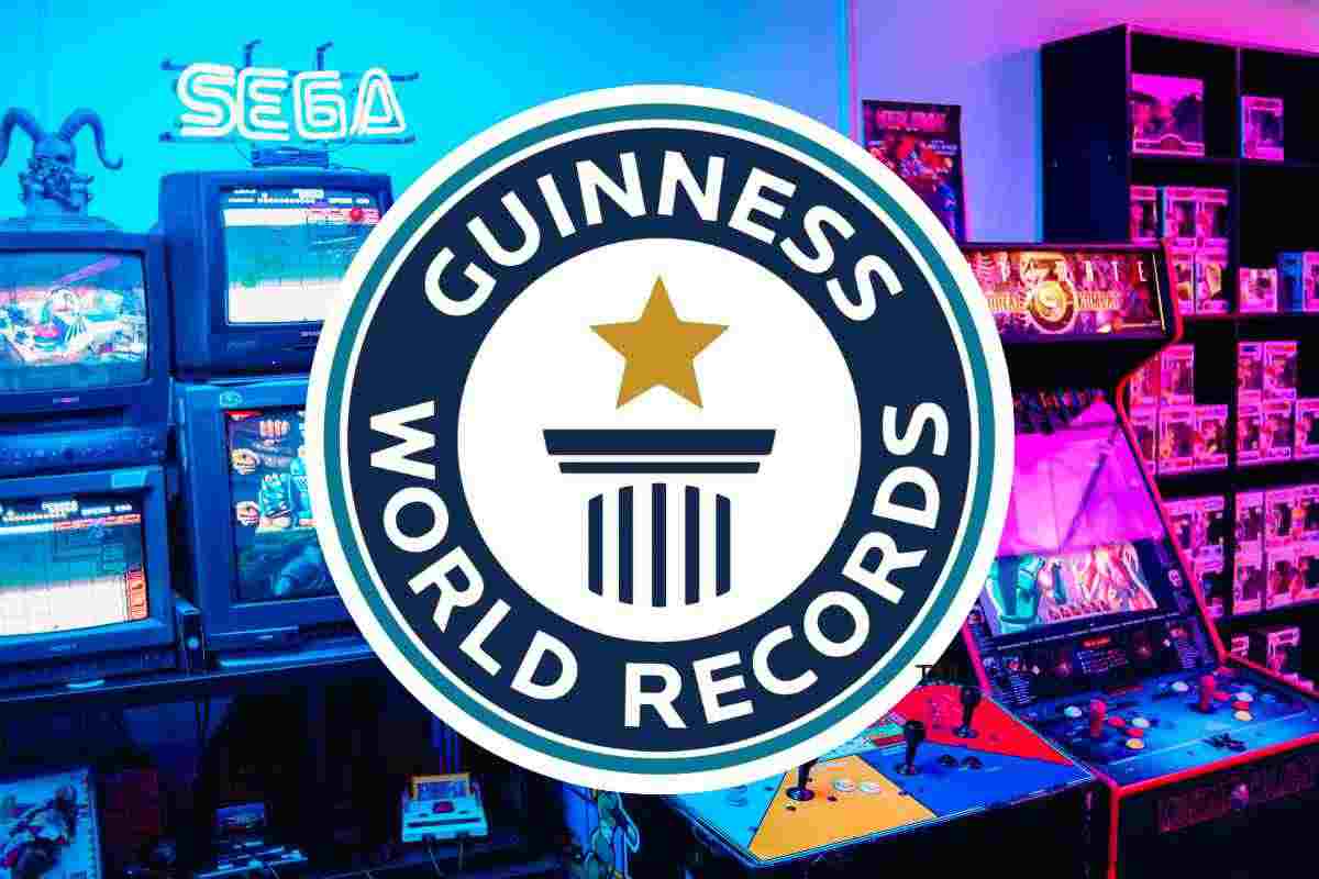 logo guinness in sala giochi