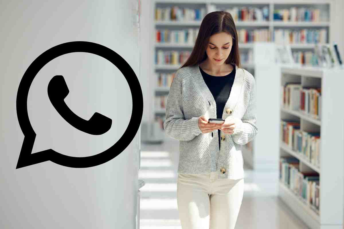 donna messaggi e logo whatsapp