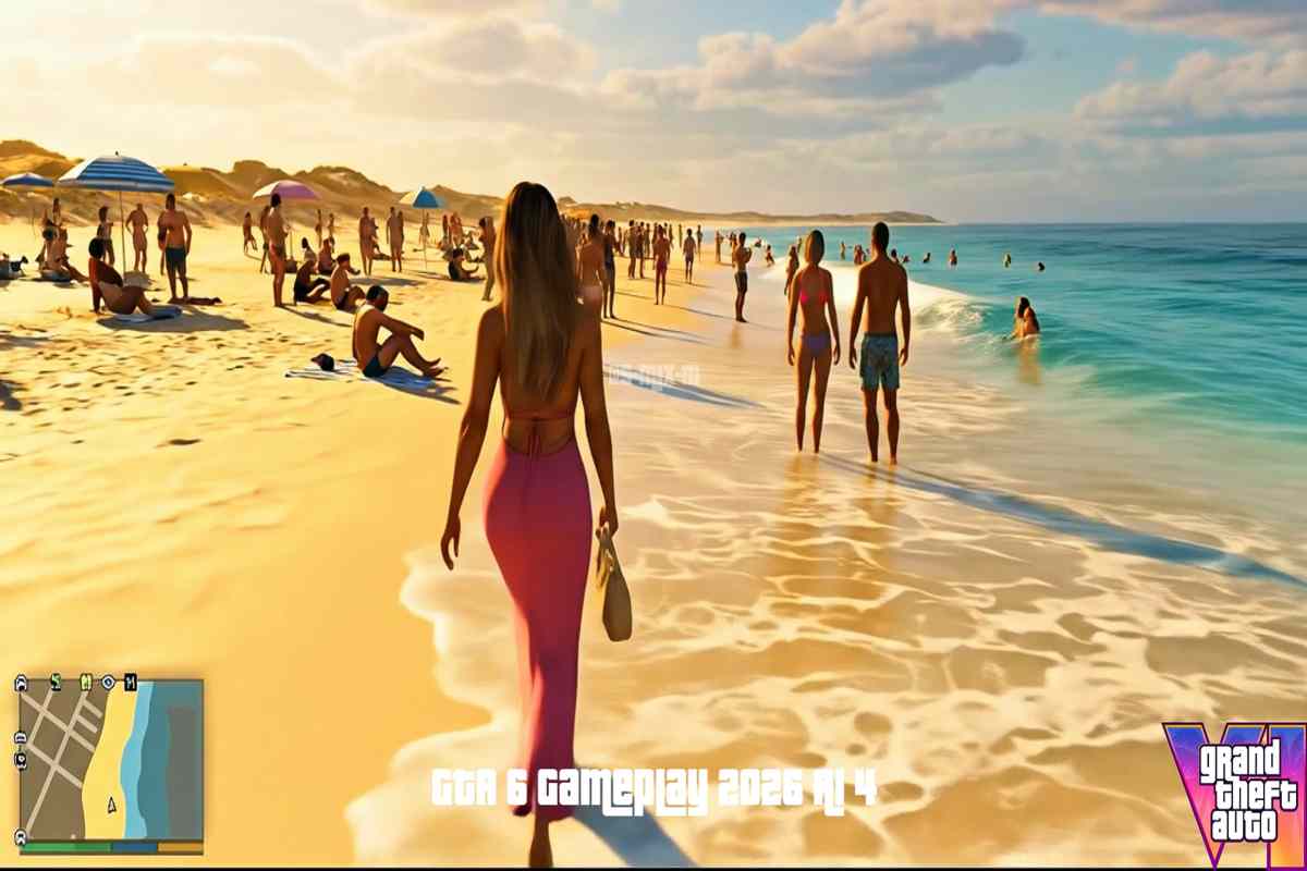 GTA 6 video spiaggia
