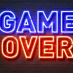 Game Over scritta